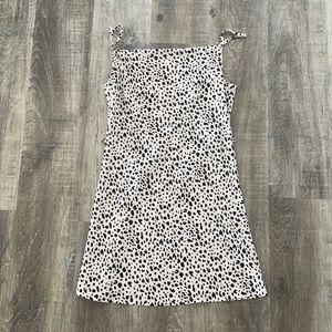 Animal print dress